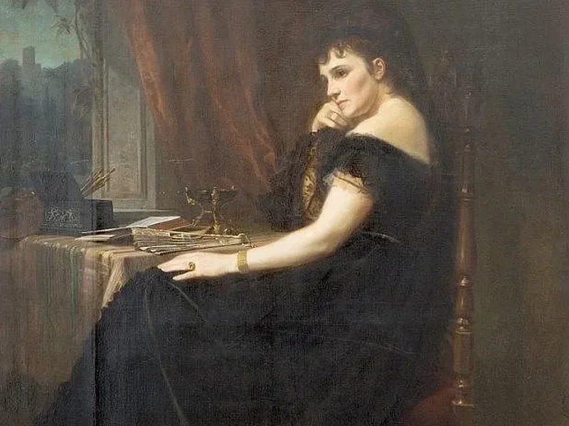 1837-August Cesar - Ritratto della gravina di Stolberg-Stolberg